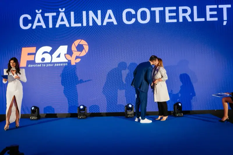 Cătălina Coterleț, de la F64, pe scena galei