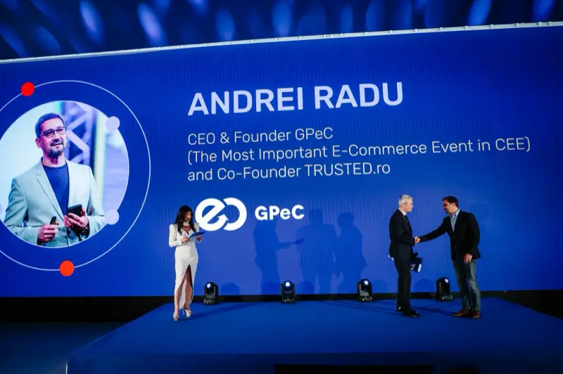 Andrei Radu, de la GPeC, pe scena galei